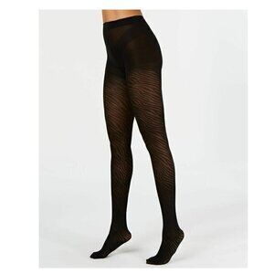 Inc International Concepts Zebra Tights- Black NWT